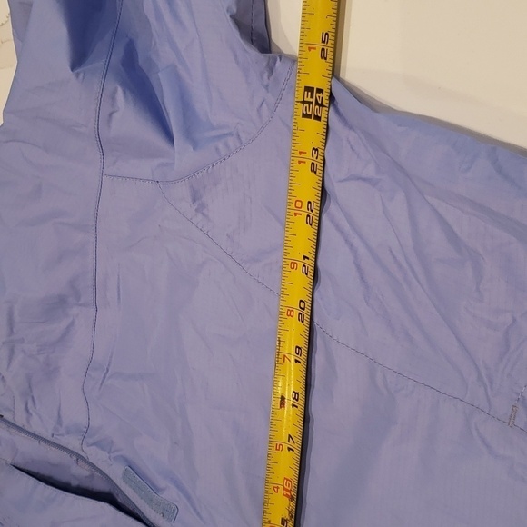 LL Bean Women's Jacket Windbreaker Zip Up Nylon Lilac Size XL Reg O ALB6 - Picture 9 of 16